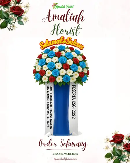 Standing Flowers Guna